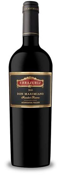 Imagem de Vinho Errazuriz Don Maximiano Founders Reserve 2010