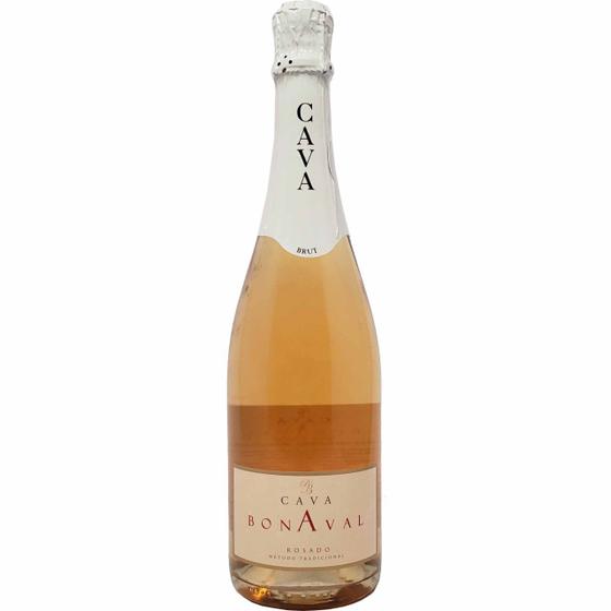 Vinho Espumante Rosé Cava Bonaval Brut 750ml Bodegas Bonaval Espumante / Champagne