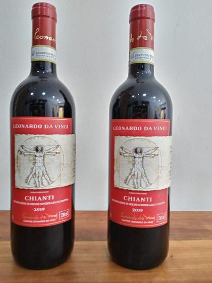 Imagem de Vinho fino tinto seco leonardo da vinci - LEONARDO DA VINCI - CHIANTI