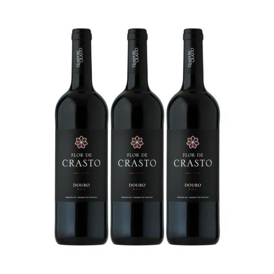 Imagem de Vinho Flor De Crasto Tinto 750 Ml Kit Com 03 Un