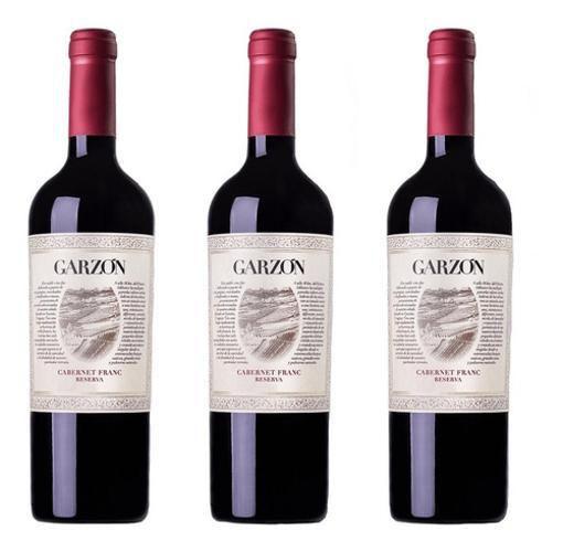 Imagem de Vinho Garzon Reserva Cabernet Franc 750 Ml Kit Com 03 Un