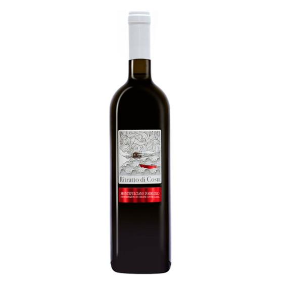 Imagem de Vinho Italiano Tinto Montepulciano D'abruzzo Doc Ritratto Di Costa 2019