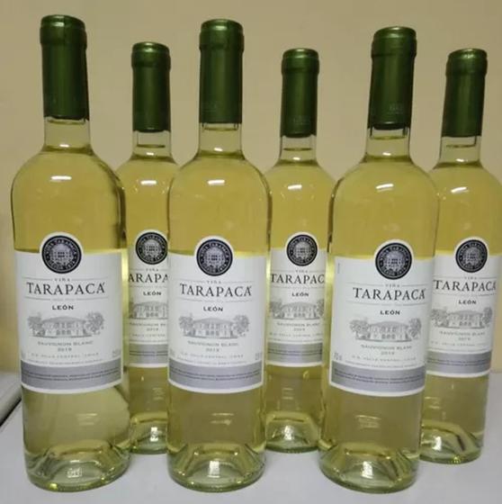 Imagem de Vinho Leon Tarapaca sauvignon blanc 750ml com 6 unidades