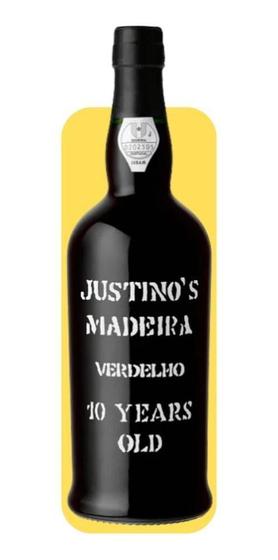 Imagem de Vinho Madeira Justino's Verdelho 10 Anos - Jóia da Ilha