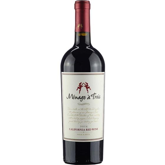 Vinho Ménage à Trois Red Wine 750 ml Vinho Magazine Luiza