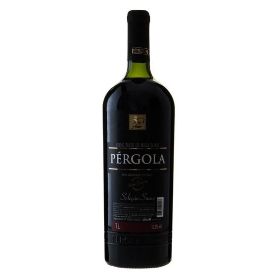 Imagem de Vinho Nacional Tinto Suave Pérgola Garrafa 1L - Pergola