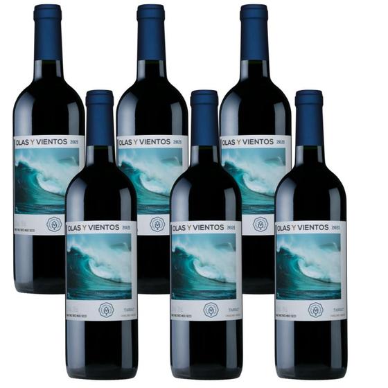 Imagem de Vinho Olas Y Vientos Tannat Varietal Uruguai 6 x 750 ml