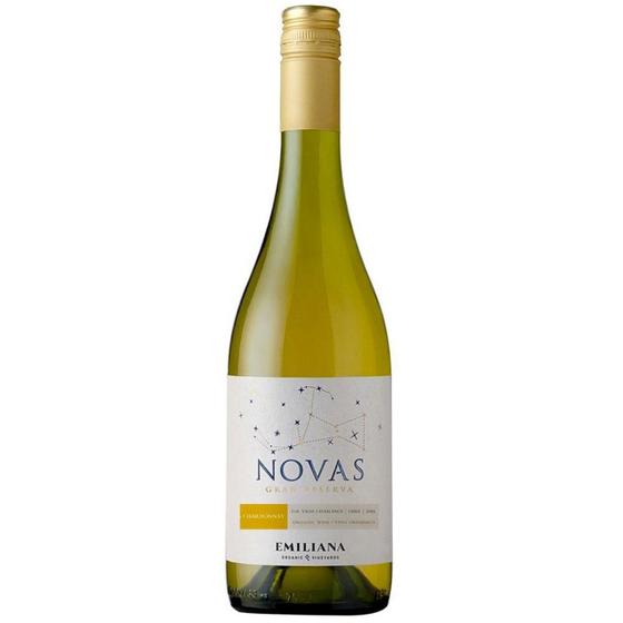 Imagem de Vinho Orgânico Novas Gran Reserva Chardonnay  750Ml