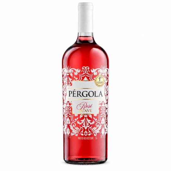 Vinho Pérgola Rosé Suave - 1L - Nacional