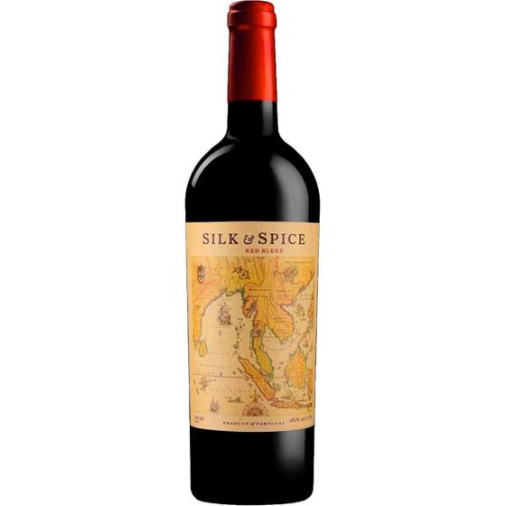 Imagem de Vinho português silk & spice touriga nacional alicante bouschet baga 750ml tinto