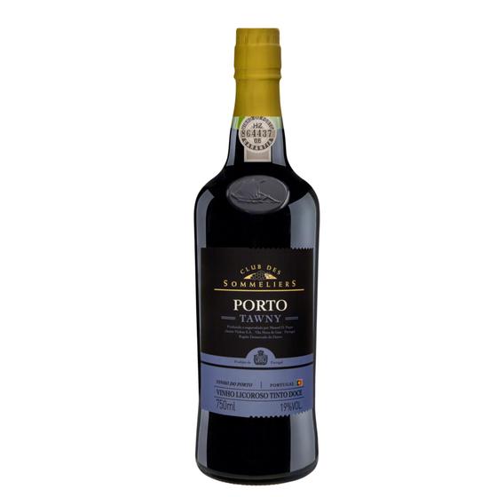 Imagem de Vinho Português Tinto Doce Tawny Club Des Sommeliers Vinho do Porto Garrafa 750ml