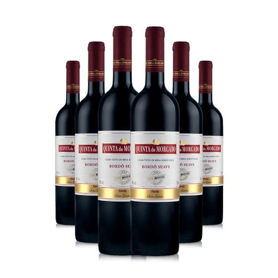 Vinho Quinta do Morgado Bordo Suave 6x750ml Menor preço em Vinho Quinta do Morgado Bordo Suave 6x750ml