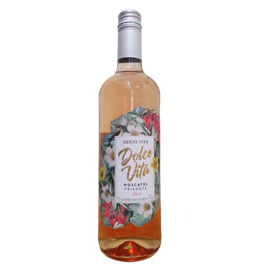 Vinho Rosé Frisante Moscatel Suave Doce Vita Menor preço em Vinho Rosé Frisante Moscatel Suave Doce Vita