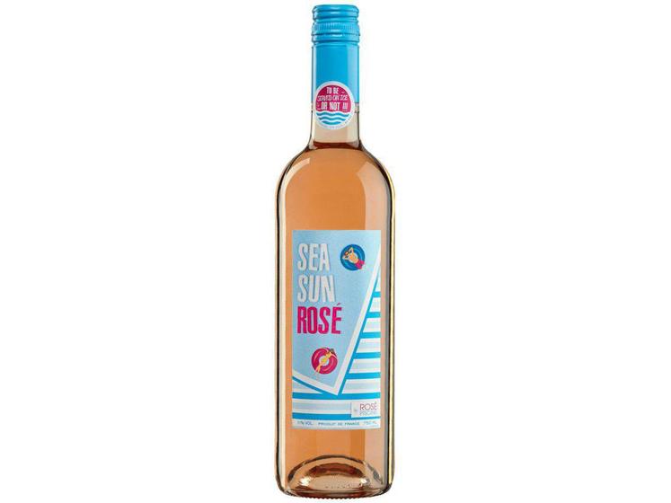 Vinho Rosé Seco Rosé Piscine Sea Sun 750ml Vinovalie Les Vignerons