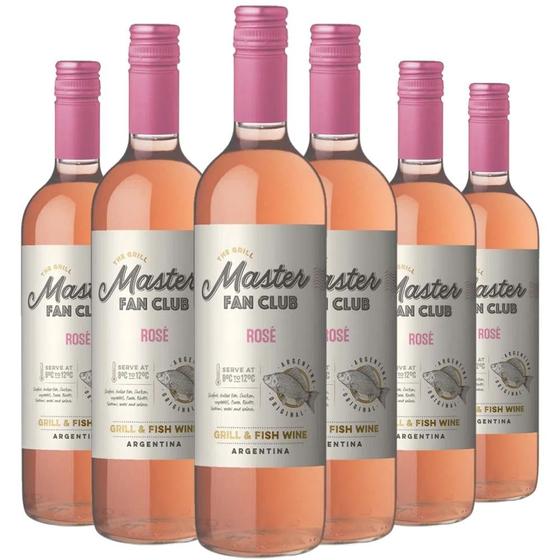 Vinho Rosé THE GRILL MASTER FAN CLUB Blend 750ml (6 unidades) Bodega