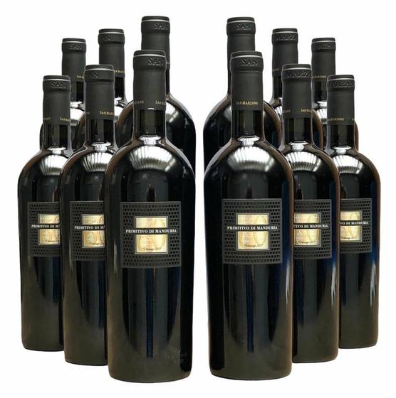 Imagem de Vinho San Marzano Sessantanni Primitivo di Manduria  Kit com 12 Garrafas  Oferta