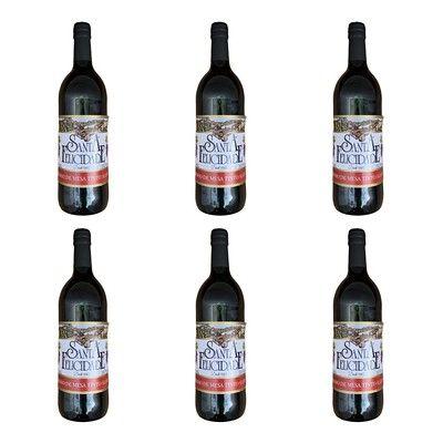 Imagem de Vinho Santa Felicidade Tinto Suave 750ML KIT com 6 Unidades