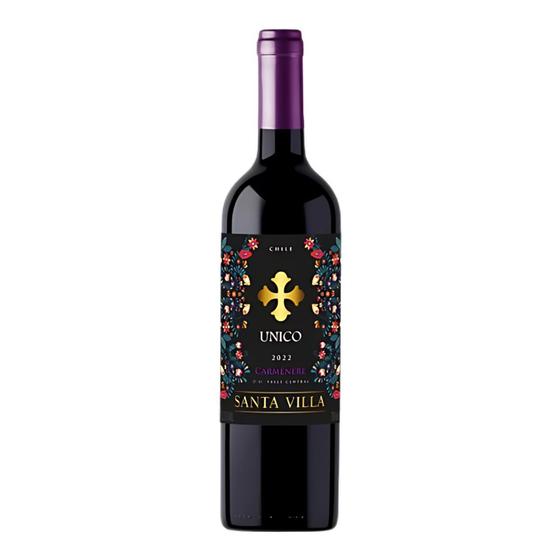 Imagem de Vinho Santa Villa Unico Carménère Tinto Chile 750ml