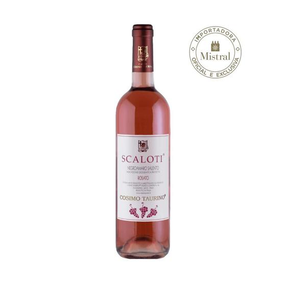 Imagem de Vinho Scaloti Negroamaro Salento IGP Rosato 2019 (Cosimo Taurino) 750ml