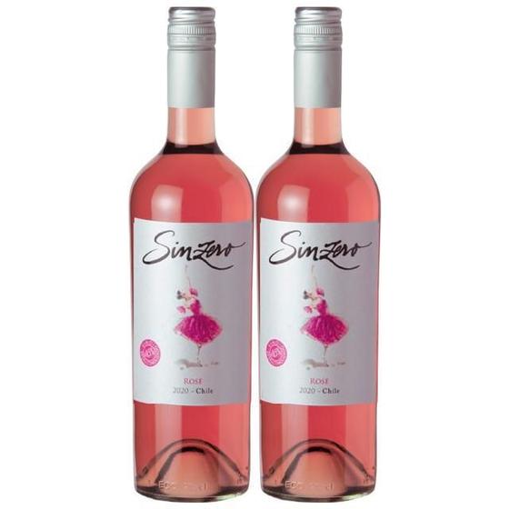 Imagem de Vinho Sem Álcool Sinzero Rosé - 750Ml - Chile - 02 Un