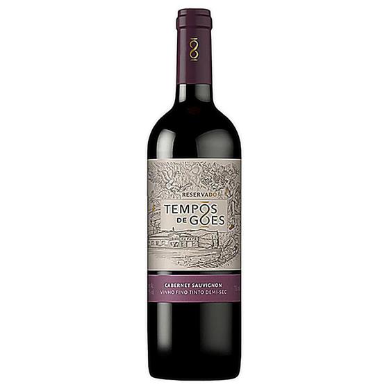 Imagem de Vinho Tempos de Góes Reservado Tinto Cabernet Sauvignon DemiSec 750ml - Viti Vinicola Góes