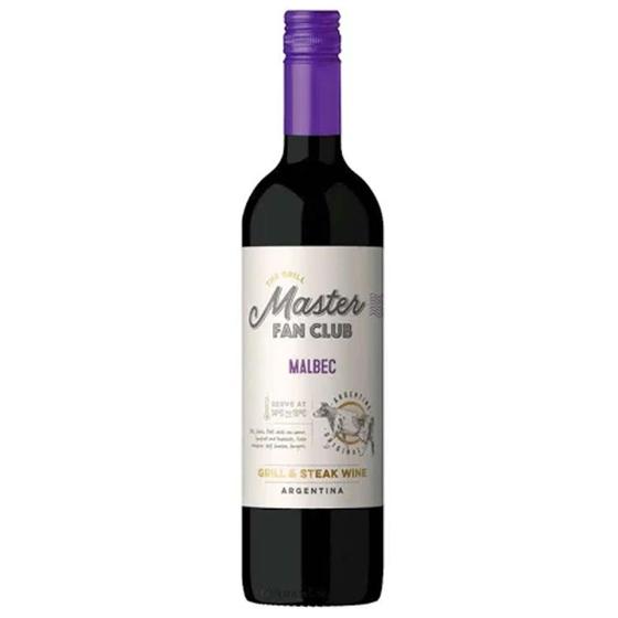 Vinho Tinto Argentino The Grill Master Fan Club Malbec 750ml - Susana ...