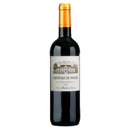 Imagem de Vinho Tinto Chateau de Marze Bordeaux Supérieur Merlot Cabernet 2015