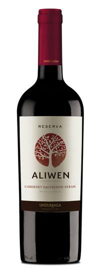 Imagem de Vinho Tinto Chileno Aliwen Cabernet Sauvignon Syrah 2020