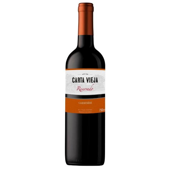 Vinho Tinto Chileno Carta Vieja Carménère Reservado
