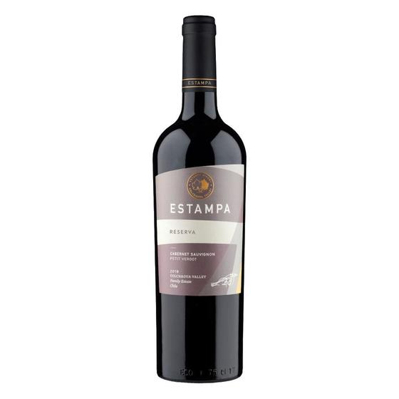 Imagem de Vinho Tinto Chileno Estampa Reserva Cabernet  Petit Verdot