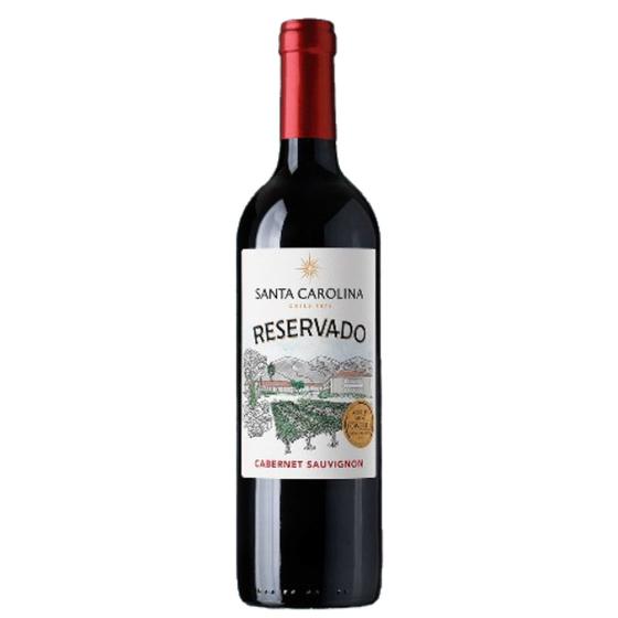 Vinho Tinto Chileno Santa Carolina Reservado Cabernet Sauvignon 750ML Menor preço em Vinho Tinto Chileno Santa Carolina Reservado Cabernet Sauvignon 750ML
