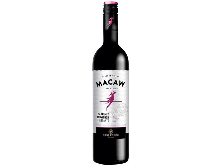 Imagem de Vinho Tinto Demi-sec Macaw Cabernet Sauvignon - 750ml