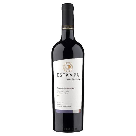 Vinho Tinto Estampa Gran Reserva Carmenere Syrah Cabernet