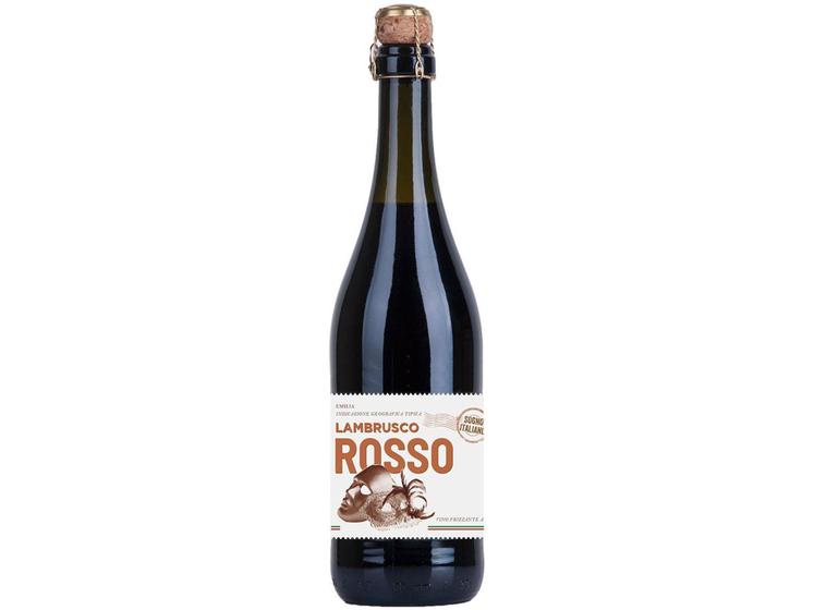 Imagem de Vinho Tinto Frisante Suave Sogno Italiano - Lambrusco Itália 750ml