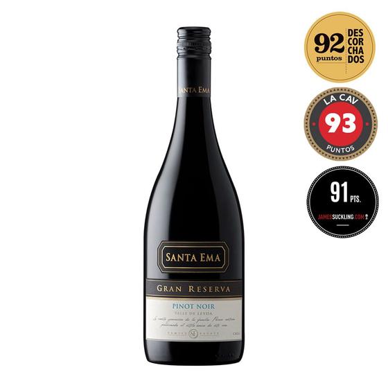 Imagem de Vinho Tinto Gran Reserva Pinot Noir Santa Ema 750ml