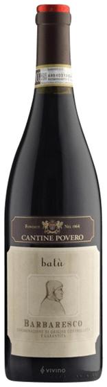 Imagem de Vinho Tinto Italiano Cantine Povero Barbaresco Batù DOCG