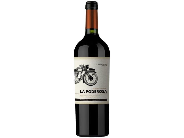 Imagem de Vinho Tinto Meio Seco Bodega Del Fin Del Mundo La Poderosa Cabernet Franc Merlot 750ml