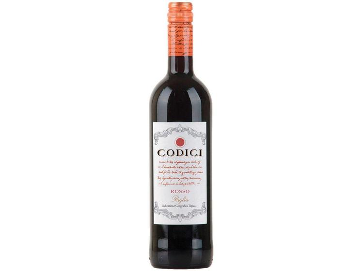 Imagem de Vinho Tinto Meio Seco Codici Puglia Itália 750ml