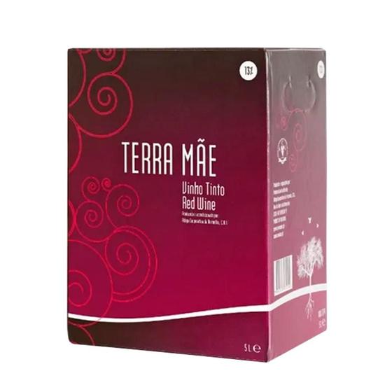 Imagem de Vinho tinto meio seco Terra Mãe - BAG - 5lt