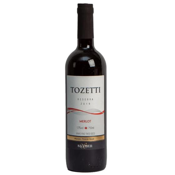 Imagem de Vinho Tinto Merlot Tozetti Sanber 750ml