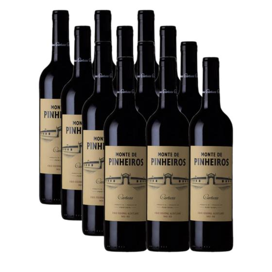 Imagem de Vinho Tinto Monte De Pinheiros Cartuxa 750ml Kit 12 Unidades