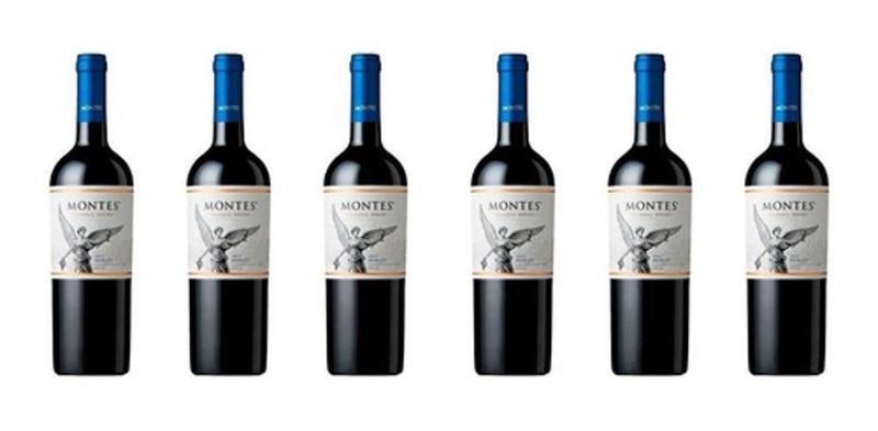 Imagem de Vinho Tinto Montes Merlot Reserva 750 Ml Kit Com 06 Un