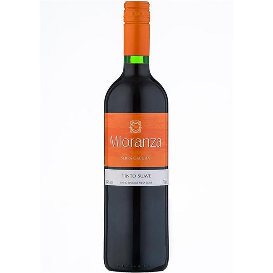 Imagem de Vinho Tinto Nacional Blend Mioranza Suave 750ml