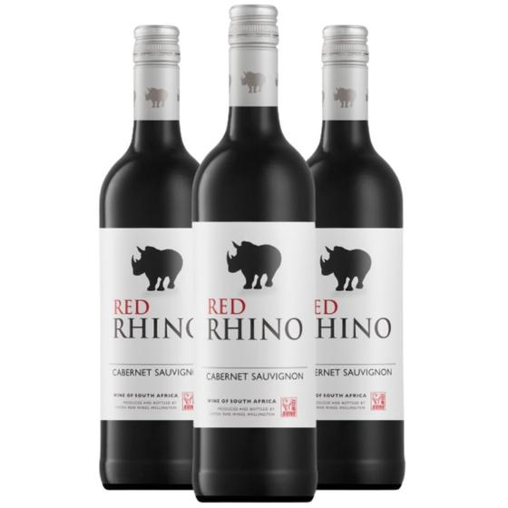 Imagem de Vinho Tinto Red Rhino Cabernet Sauvignon 750ml (3 und)