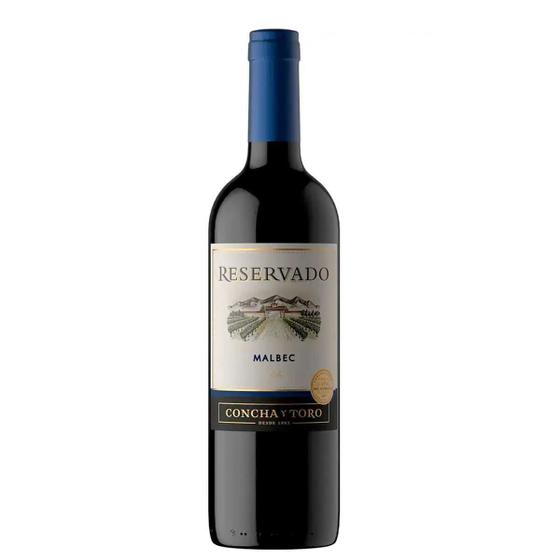 Imagem de Vinho Tinto Reservado Malbec (1 Unidade - 750ml) - Concha y Toro