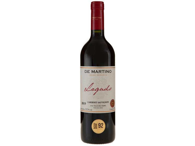 Vinho Tinto Seco De Martino Premium Legado Gran - Reserva Chile 750ml Imagem de Vinho Tinto Seco De Martino Premium Legado Gran