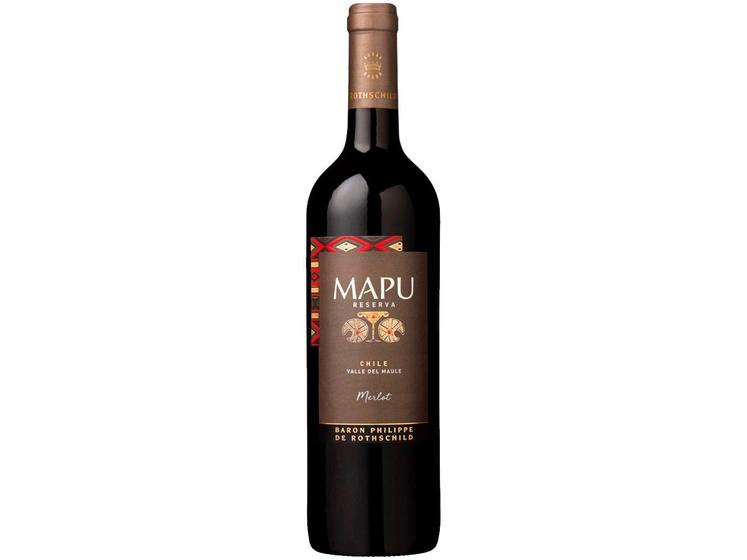 Vinho Tinto Seco Mapú Reserva Baron Phileppe Menor preço em Vinho Tinto Seco Mapú Reserva Baron Phileppe