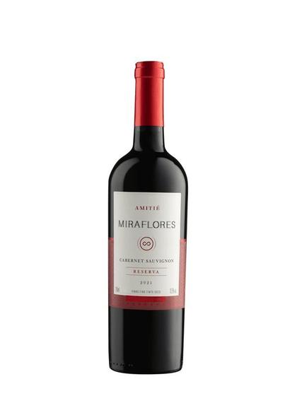 Imagem de Vinho tinto seco miraflores reserva cabernet sauvignon amitié 750 ml