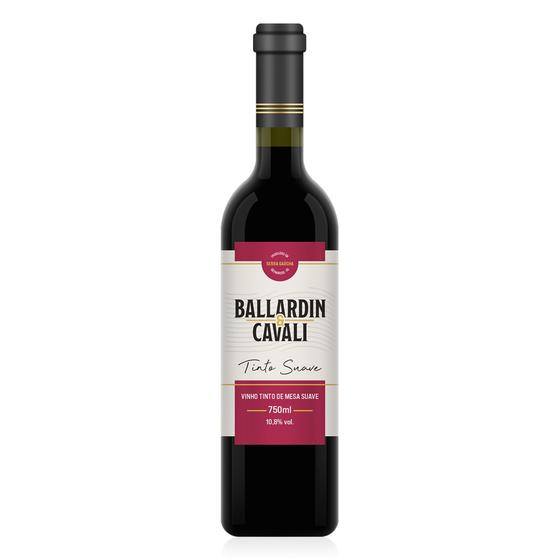 Vinho Tinto Suave Ballardin & Cavali
