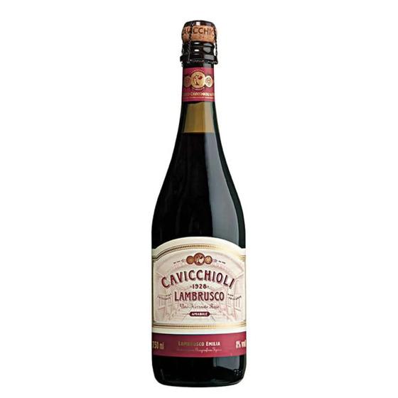 Imagem de Vinho Tinto Suave Lambrusco Cavicchioli Amabile 750ml